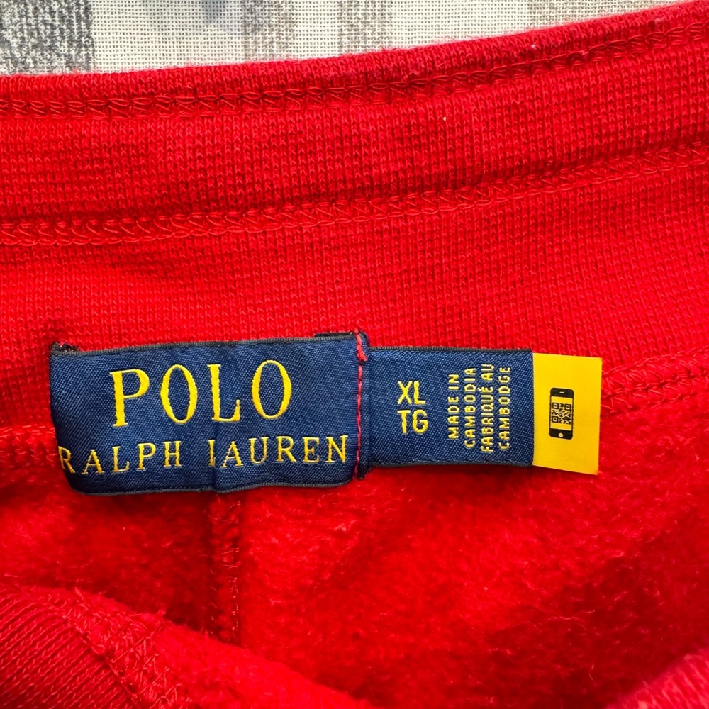 Ralph Lauren Polo Red Crewneck Sweatshirt - Picture 7 of 7